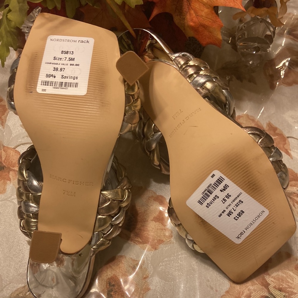 🌟Mark Fisher silver sandals - Picture 3 of 6